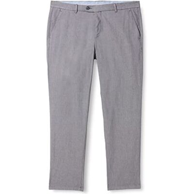 bugatti Homme Pantalon Slackhose 4930-36189, Gris 240, 33W / 32L bugatti Homme Pantalon Slackhose 4930-36189, Gris 240, 33W / 32L