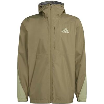 adidas herr Terrex Multi 2.5 Layer CLIMAPROOF Rain Jacket, olive strata/tent green, L adidas herr Terrex Multi 2.5 Layer CLIMAPROOF Rain Jacket, olive strata/tent green, L