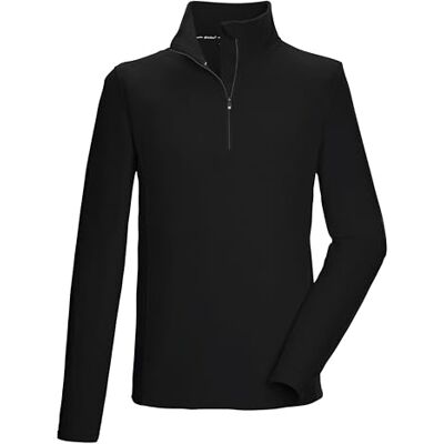 killtec 40878-000 KSW 99 MN FLC SHRT T-shirt en polaire avec col montant et fermeture éclair pour homme Noir Taille 5XL killtec 40878-000 KSW 99 MN FLC SHRT T-shirt en polaire avec col montant et fermeture éclair pour homme Noir Taille 5XL