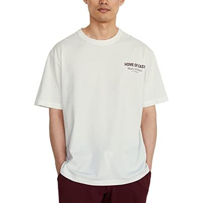 Marc O'Polo Body & Beach Haut de pyjama à col rond pour homme, blanc cassé, S Marc O'Polo Body & Beach Haut de pyjama à col rond pour homme, blanc cassé, S