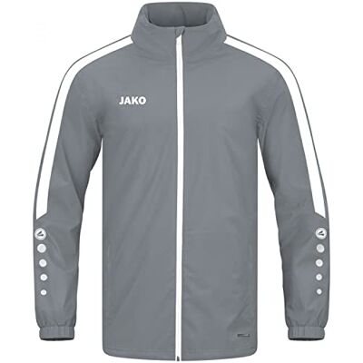 JAKO Krachtige Jas Voor Alle Weersomstandigheden, Uniseks-Volwassene, Steengrijs, 3XL JAKO Krachtige Jas Voor Alle Weersomstandigheden, Uniseks-Volwassene, Steengrijs, 3XL