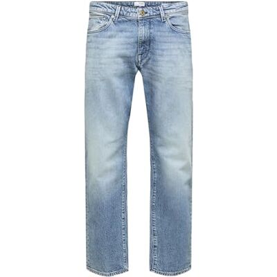 SELECTED HOMME Slhstraight-scott 22610 Lb St Jns W Noos Jeans Homme SELECTED HOMME Slhstraight-scott 22610 Lb St Jns W Noos Jeans Homme