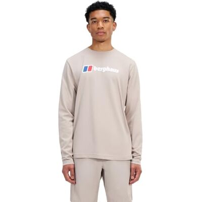 Berghaus Big Logo T-shirt 100% Cotton T-shirt à manches longues Homme (lot de 1) Berghaus Big Logo T-shirt 100% Cotton T-shirt à manches longues Homme (lot de 1)