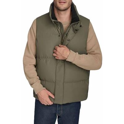 Dockers Gilet bouffant pour homme, camouflage, XS Dockers Gilet bouffant pour homme, camouflage, XS