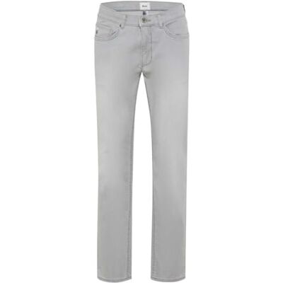 BRAX Jean style Cooper Denim Factory pour homme, 06 gris clair usé, 35W / 38L BRAX Jean style Cooper Denim Factory pour homme, 06 gris clair usé, 35W / 38L