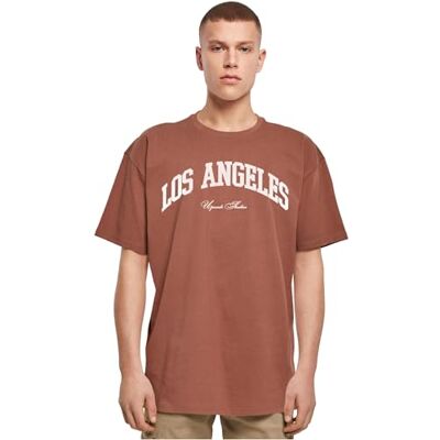 Upscale T-shirt unisexe L.A. College Oversize Tee imprimé, coupe surdimensionnée, streetwear, Bark., XS Upscale T-shirt unisexe L.A. College Oversize Tee imprimé, coupe surdimensionnée, streetwear, Bark., XS