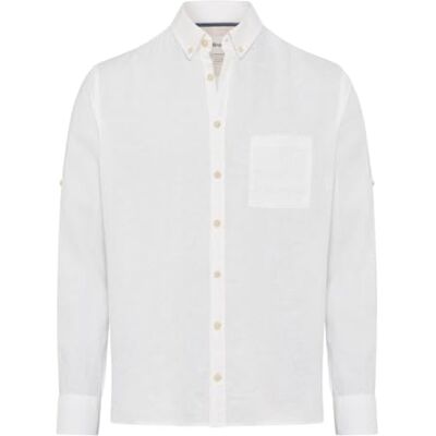 BRAX Chemise Style Dirk U, 99 blanc, L BRAX Chemise Style Dirk U, 99 blanc, L