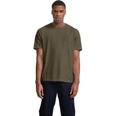 bugatti T-shirt à manches 1:2 pour homme, vert, S bugatti T-shirt à manches 1:2 pour homme, vert, S