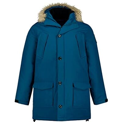 JP 1880 Parka pour homme, bleu, XXL grande taille JP 1880 Parka pour homme, bleu, XXL grande taille