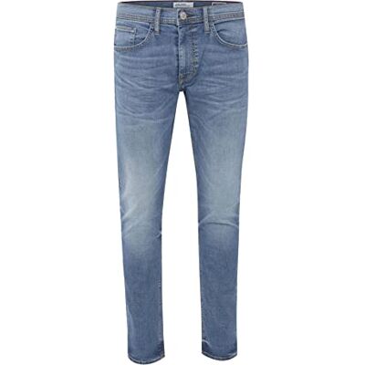 BLEND Jean Twister Fit pour homme, 200288/Denim Bleach Blue, 33W / 30L BLEND Jean Twister Fit pour homme, 200288/Denim Bleach Blue, 33W / 30L
