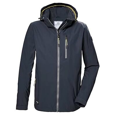 G.I.G.A. DX 42709-000 GS 81 MN JCKT Veste fonctionnelle d'extérieur pour homme avec capuche zippée amovible Bleu marine foncé Taille S G.I.G.A. DX 42709-000 GS 81 MN JCKT Veste fonctionnelle d'extérieur pour homme avec capuche zippée amovible Bleu marine foncé Taille S