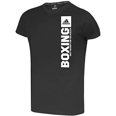 adidas T-shirt Community Vertical, t-shirt de sport unisexe pour homme et femme, t-shirt à manches courtes, 100% coton, taille, Noir/blanc, XL adidas T-shirt Community Vertical, t-shirt de sport unisexe pour homme et femme, t-shirt à manches courtes, 100% coton, taille, Noir/blanc, XL