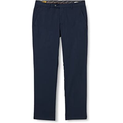 bugatti Pantalon Slackhose pour homme, marine-370, 36W / 30L bugatti Pantalon Slackhose pour homme, marine-370, 36W / 30L
