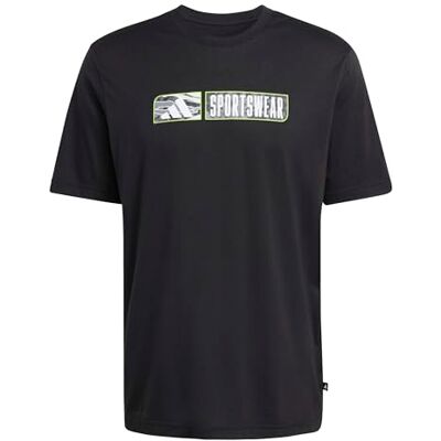 adidas herr CLIMACOOL CAMO LINEAR GRAPHIC T-SHIRT, black, XS adidas herr CLIMACOOL CAMO LINEAR GRAPHIC T-SHIRT, black, XS