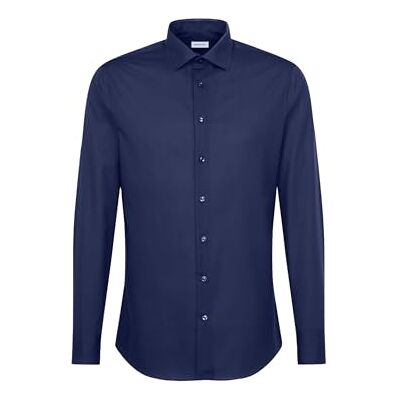 seidensticker Herren Business Hemd Slim Fit – Bügelfreies, Schmales Hemd Mit Kent-kragen – Langarm – 100% Baumwolle Chemise Business Homme seidensticker Herren Business Hemd Slim Fit – Bügelfreies, Schmales Hemd Mit Kent-kragen – Langarm – 100% Baumwolle Chemise Business Homme