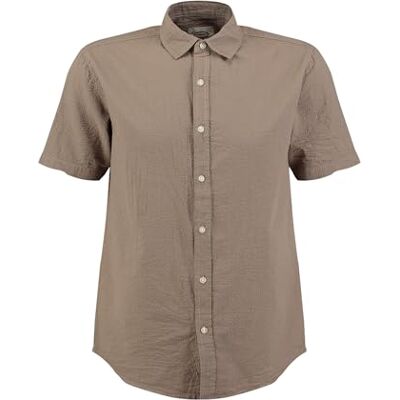 KEY LARGO KEYLARGO MSH KLSEASIDE Chemise unie 1/2 pour homme, Noix de cajou grillée (1017), XXL KEY LARGO KEYLARGO MSH KLSEASIDE Chemise unie 1/2 pour homme, Noix de cajou grillée (1017), XXL