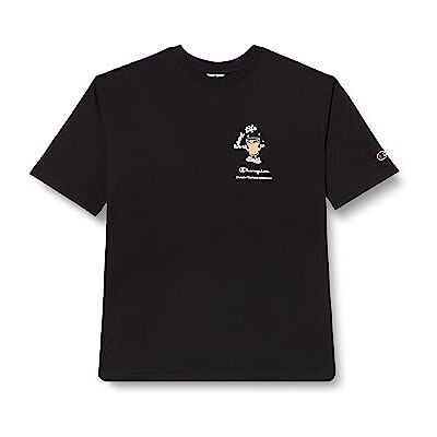 Champion Rochester 1919 Graphic Gallery T-Shape Crewneck S-S T-Shirt, Noir, XS Homme, Noir, XS Champion Rochester 1919 Graphic Gallery T-Shape Crewneck S-S T-Shirt, Noir, XS Homme, Noir, XS