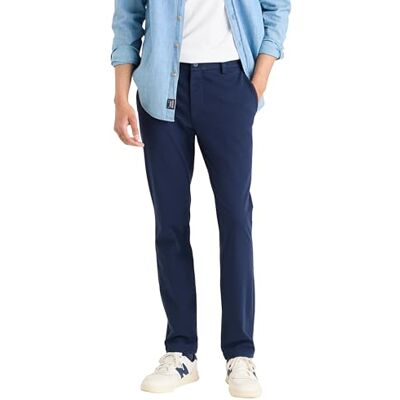 Dockers Go Active Flex Chino Skinny Navy Blazer pour homme 32 W/34 L, Blazer bleu marine., 32W / 34L Dockers Go Active Flex Chino Skinny Navy Blazer pour homme 32 W/34 L, Blazer bleu marine., 32W / 34L