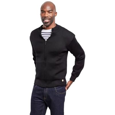 Armor-lux Armor Lux, Cardigan "Plouescat" Héritage Homme, Noir, XS Armor-lux Armor Lux, Cardigan "Plouescat" Héritage Homme, Noir, XS