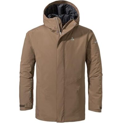 Schöffel Parka Style Froda MNS, respirante et imperméable avec stretch bidirectionnel, veste d'extérieur légère avec capuche réglable Schöffel Parka Style Froda MNS, respirante et imperméable avec stretch bidirectionnel, veste d'extérieur légère avec capuche réglable