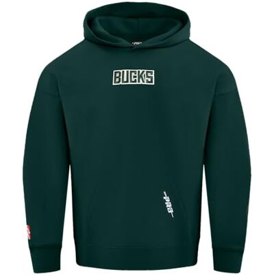 Pro Standard Mens NBA Drop Shoulder Fleece Pullover Hoodie Sweatshirt à Capuche, Vert forêt, XXL Homme Pro Standard Mens NBA Drop Shoulder Fleece Pullover Hoodie Sweatshirt à Capuche, Vert forêt, XXL Homme