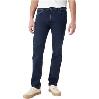Wrangler Greensboro Jeans pour homme, Bleu fer, 36W / 36L Wrangler Greensboro Jeans pour homme, Bleu fer, 36W / 36L