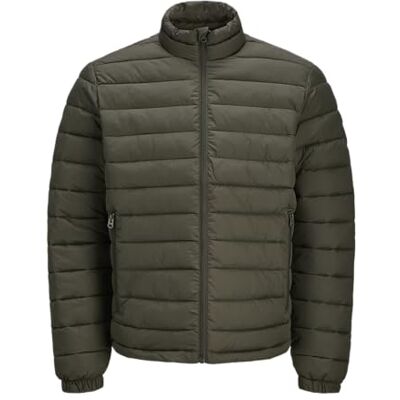 JJ REBEL Jrebgazing Veste rembourrée légère pour homme, Forest Night, M, marron, M JJ REBEL Jrebgazing Veste rembourrée légère pour homme, Forest Night, M, marron, M