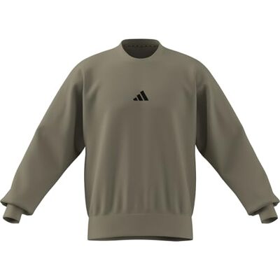 adidas herr ESSENTIALS FEELCOZY FLEECE SWEATSHIRT, Wonder Cargo/black, S adidas herr ESSENTIALS FEELCOZY FLEECE SWEATSHIRT, Wonder Cargo/black, S
