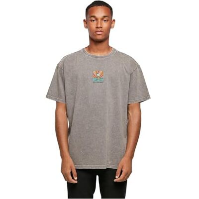 MERCHCODE Mp5000227-peanuts I'm On The Moon Acid Washed Heavy Oversize Tee T-shirt Homme (lot de 1) MERCHCODE Mp5000227-peanuts I'm On The Moon Acid Washed Heavy Oversize Tee T-shirt Homme (lot de 1)