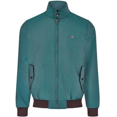 Merc Foundrys Harrington Jacket Homme, Vert, S Merc Foundrys Harrington Jacket Homme, Vert, S