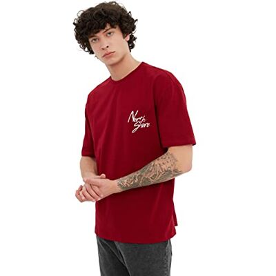 Trendyol T-shirt tissé à col rond standard décontracté pour homme Chemise Homme (lot de 1) Trendyol T-shirt tissé à col rond standard décontracté pour homme Chemise Homme (lot de 1)