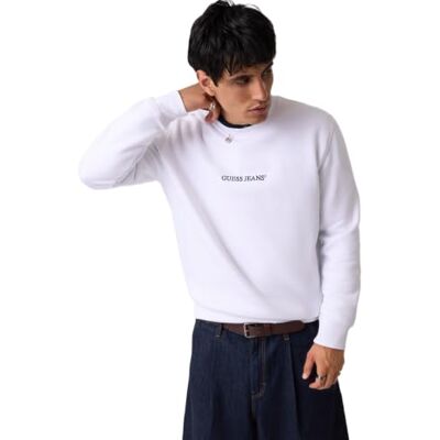 GUESS Gj Cn Slim Logo Emb Sweat Sweatshirt Homme (lot de 1) GUESS Gj Cn Slim Logo Emb Sweat Sweatshirt Homme (lot de 1)