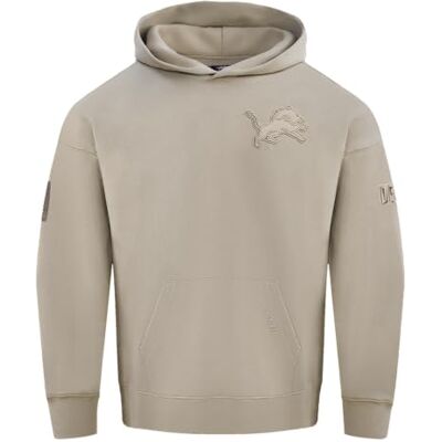 Pro Standard Mens Nfl Neutral Fleece Pull Over Hoodie Sweatshirt à capuche Homme Pro Standard Mens Nfl Neutral Fleece Pull Over Hoodie Sweatshirt à capuche Homme