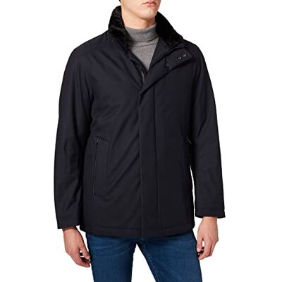 HECHTER PARIS Daniel Hechter Veste courte pour homme 50158 Bleu foncé HECHTER PARIS Daniel Hechter Veste courte pour homme 50158 Bleu foncé