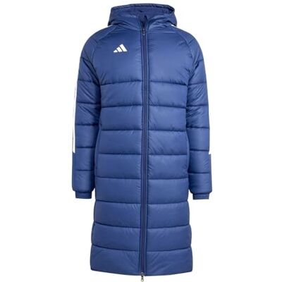 adidas Homme Tiro24 Long Coat Coat, team navy blue/white, 3XL adidas Homme Tiro24 Long Coat Coat, team navy blue/white, 3XL