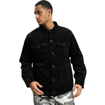 Brandit Veste en velours côtelé, Noir, 4XL Brandit Veste en velours côtelé, Noir, 4XL
