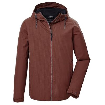 G.I.G.A. DX 41867-000 GW 32 MN JCKT Veste fonctionnelle imperméable à capuche pour homme Feuilles d'automne Taille L G.I.G.A. DX 41867-000 GW 32 MN JCKT Veste fonctionnelle imperméable à capuche pour homme Feuilles d'automne Taille L