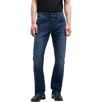 7 For All Mankind The Straight Dark Blue, bleu foncé, 40W 7 For All Mankind The Straight Dark Blue, bleu foncé, 40W