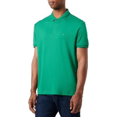 Tommy Hilfiger Liquid Cotton Essential Reg Polomw0mw35585 Polo standard essentiel en coton liquide Homme Tommy Hilfiger Liquid Cotton Essential Reg Polomw0mw35585 Polo standard essentiel en coton liquide Homme
