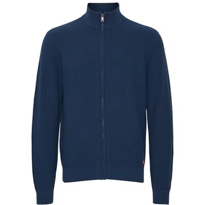 BLEND BHCodford Zipthrough – Pull – 20716265, Robe bleue (194024)., XXL BLEND BHCodford Zipthrough – Pull – 20716265, Robe bleue (194024)., XXL