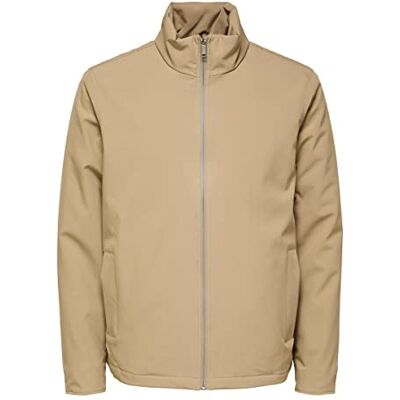 SELECTED HOMME Slhatlanta JKT B Noos Vêtements d'extérieur pour homme, Hiver Twig, L SELECTED HOMME Slhatlanta JKT B Noos Vêtements d'extérieur pour homme, Hiver Twig, L