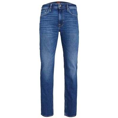 JACK & JONES Short en jean pour homme, bleu denim, 38W / 34L JACK & JONES Short en jean pour homme, bleu denim, 38W / 34L