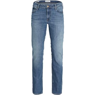 JACK & JONES Short en jean pour homme, bleu denim, 29W / 30L JACK & JONES Short en jean pour homme, bleu denim, 29W / 30L