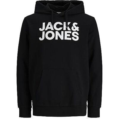 JACK & JONES Jjecorp Logo Sweat à capuche Noos Sweatshirt à capuche Homme (lot de 1) JACK & JONES Jjecorp Logo Sweat à capuche Noos Sweatshirt à capuche Homme (lot de 1)