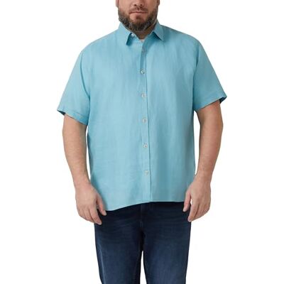s.Oliver 2180514 Chemise en lin à manches courtes, coupe droite Homme s.Oliver 2180514 Chemise en lin à manches courtes, coupe droite Homme