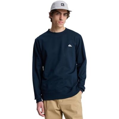 Quiksilver Pull en Polaire Basic Crew Young Men Homme Noir Quiksilver Pull en Polaire Basic Crew Young Men Homme Noir