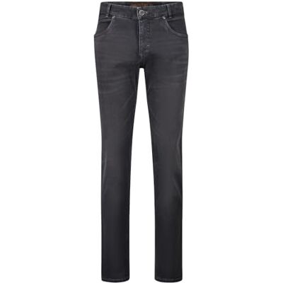 Jeans Gardeur Bennet Noirs Usagés - 33/30 Coupe Moderne Jeans Gardeur Bennet Noirs Usagés - 33/30 Coupe Moderne
