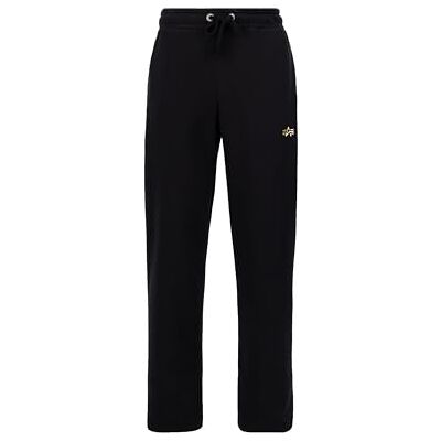 Alpha Pantalon de jogging 3D avec petit logo pour homme, noir, taille XXL, Noir, XXL Alpha Pantalon de jogging 3D avec petit logo pour homme, noir, taille XXL, Noir, XXL