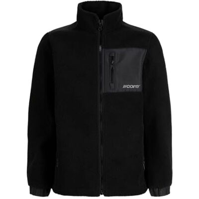JACK & JONES Jcoclub Aw26 Jnr Jcoclub Veste en polaire pour homme Aw26 Jnr (1 pièce), Noir, numeric_176 JACK & JONES Jcoclub Aw26 Jnr Jcoclub Veste en polaire pour homme Aw26 Jnr (1 pièce), Noir, numeric_176