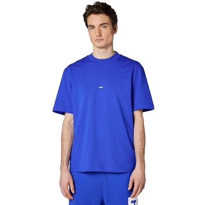 HUGO Small Logo Block Cotton T-shirt T-shirt Homme (lot de 1) HUGO Small Logo Block Cotton T-shirt T-shirt Homme (lot de 1)
